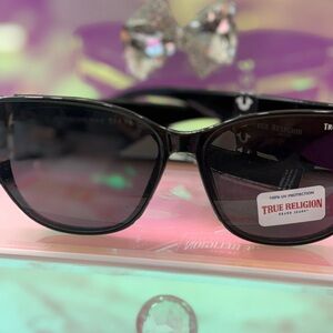 True Religion Black Fashion Sunglasses